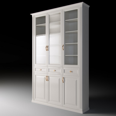 Шкаф трехстворчатый с ящиками Валенсия