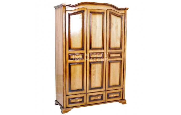 Шкаф Визит 3-х ств. с нижними ящиками