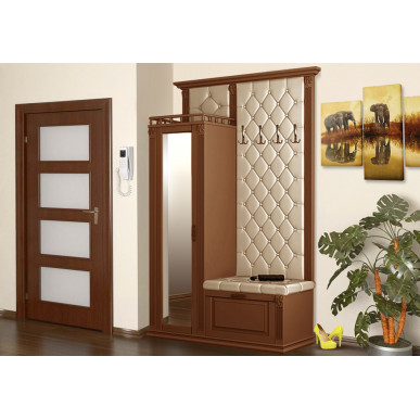 Прихожая с открытой вешалкой и зеркалом 2 из серии Тунис