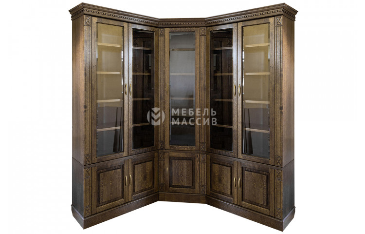 Шкаф книжный угловой Флоренция 3