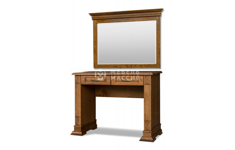 Письменный стол Флоренция 2 ящика с зеркалом