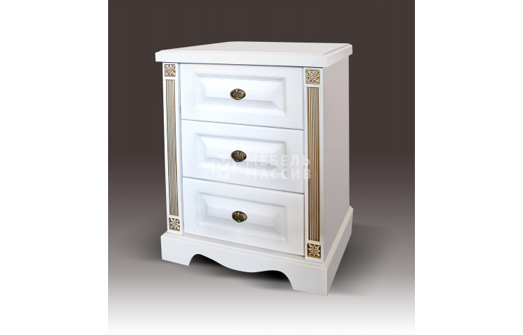 Тумба Милена (сосна, резьба береза)