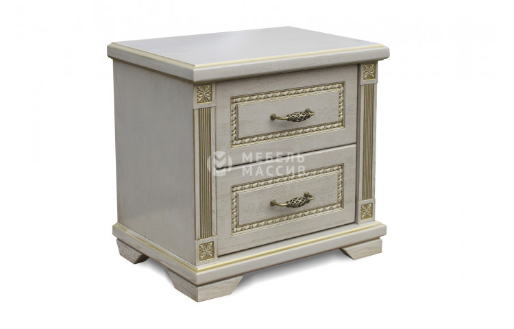 Тумба Грета (сосна, резьба береза)